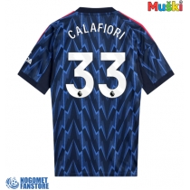 Arsenal Riccardo Calafiori #33 Gostujuci Dres 2025-26 Kratak Rukav